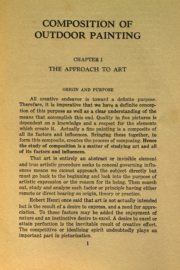 composition of outdoor painting by edgar alwin payne pdf